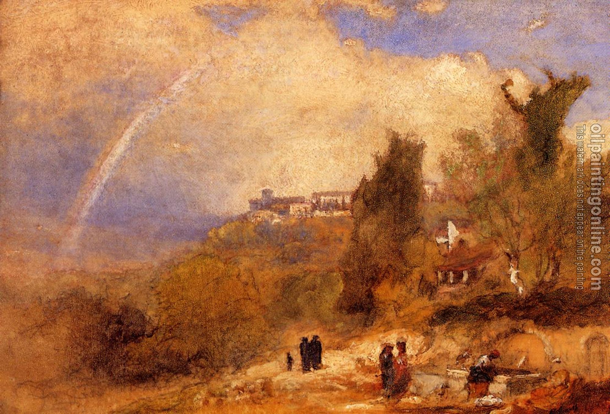 George Inness - Near Perugia